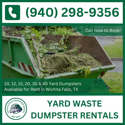 Yard Waste Dumpster Rental